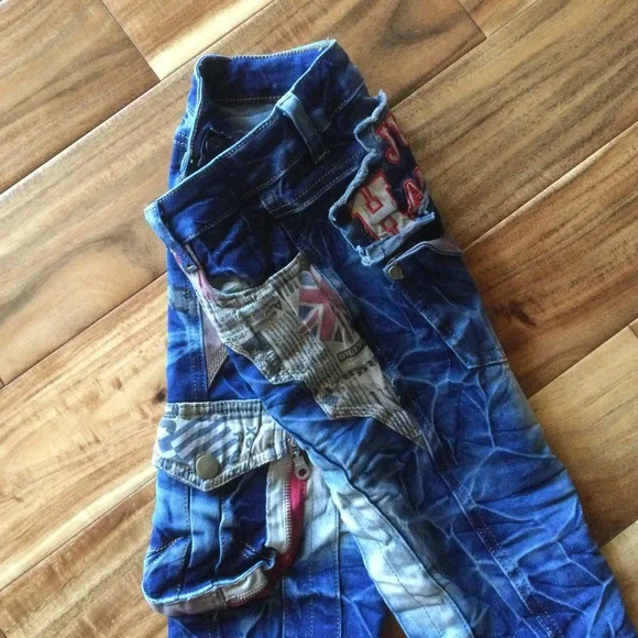 ✔️ Rock’n or Rock Style Distressed Kids Jeans Size 4T - Picture 2 of 6